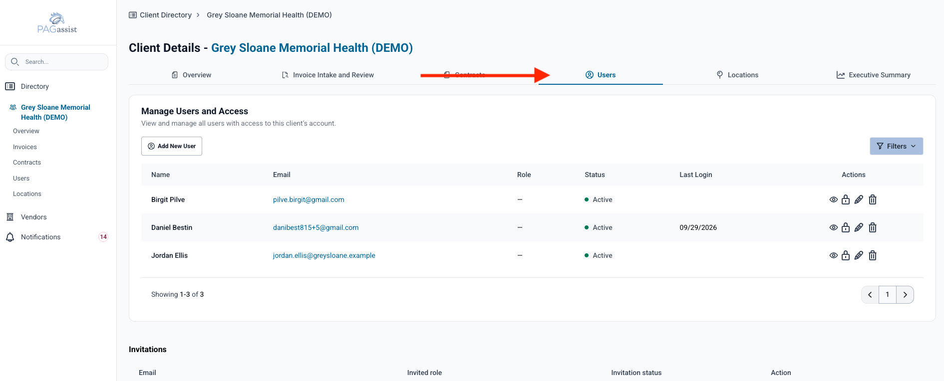 New Client Setup Flow_Users